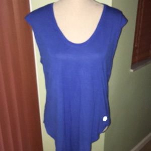Balance Collection Blue Muscle Tee